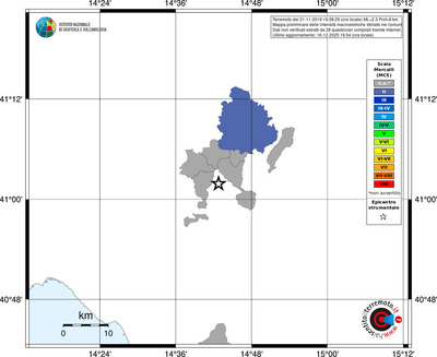 Mappa MCS - territori comuni