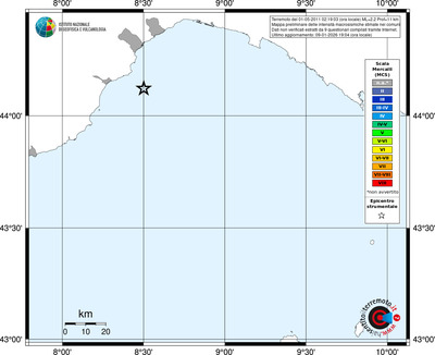 Mappa MCS - territori comuni