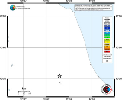 Mappa MCS - territori località