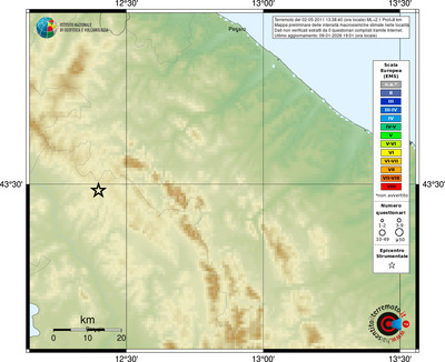 Mappa EMS - località