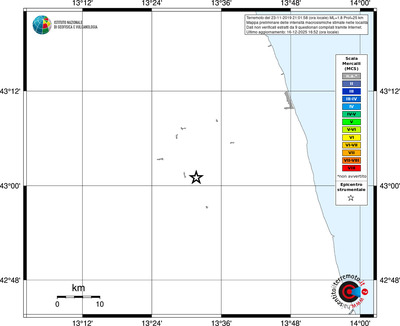 Mappa MCS - territori località