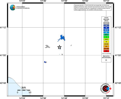 Mappa MCS - territori località