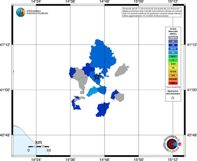 Mappa MCS - territori comuni