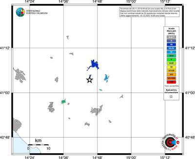 Mappa MCS - territori località