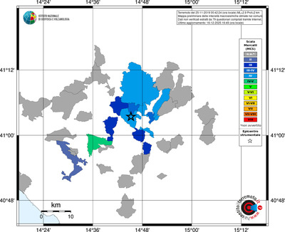 Mappa MCS - territori comuni