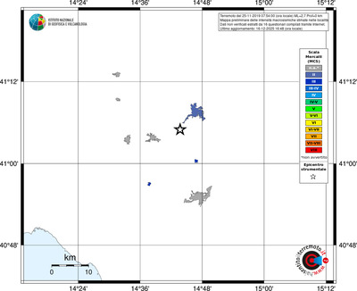 Mappa MCS - territori località