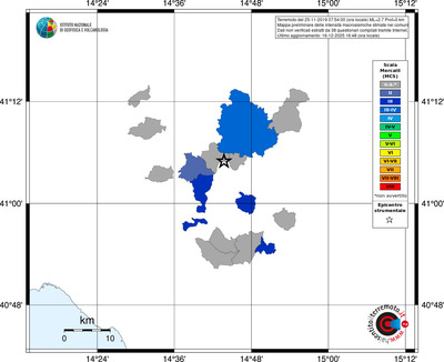 Mappa MCS - territori comuni