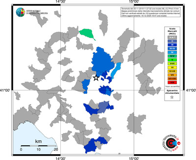 Mappa MCS - territori comuni