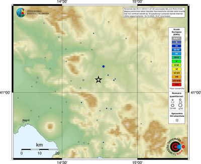 Mappa EMS - località