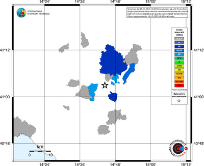 Mappa MCS - territori comuni
