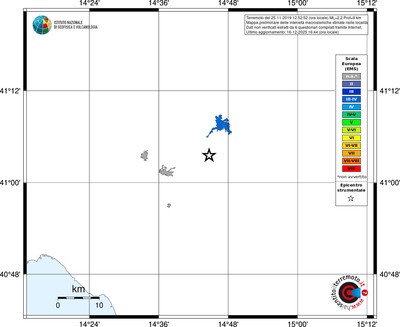 Mappa EMS - territori località