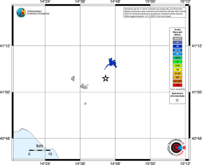 Mappa MCS - territori località