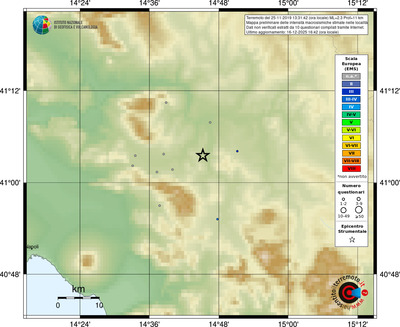 Mappa EMS - località