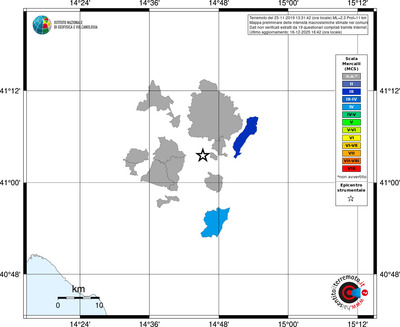 Mappa MCS - territori comuni