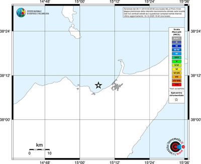 Mappa MCS - territori località