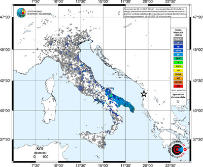 Mappa MCS - territori comuni