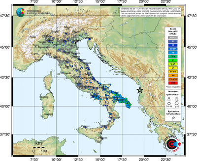 Mappa MCS - località