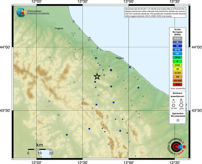 Mappa EMS - comuni