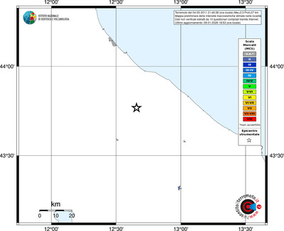 Mappa MCS - territori località