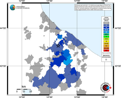 Mappa MCS - territori comuni