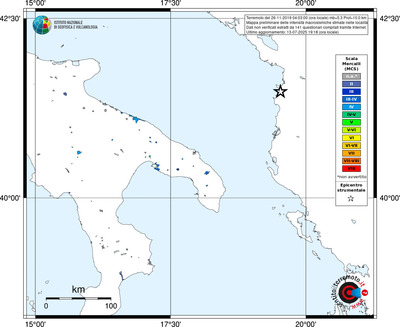 Mappa MCS - territori delle località