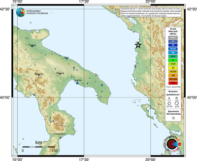 Mappa MCS - località