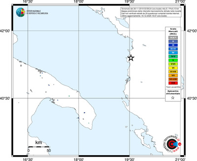Mappa MCS - territori località