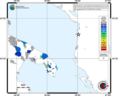 Mappa MCS - territori comuni