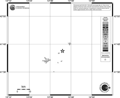 Mappa MCS - territori località