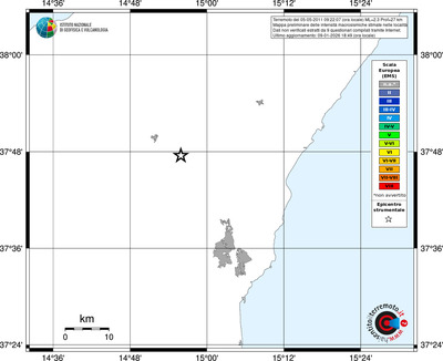 Mappa EMS - territori località
