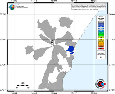 Mappa EMS - territori comuni