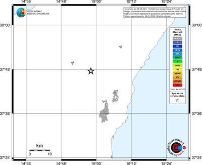 Mappa MCS - territori località