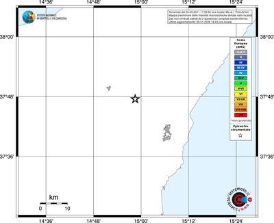 Mappa EMS - territori località
