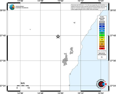 Mappa MCS - territori località