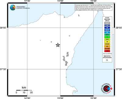 Mappa MCS - territori località