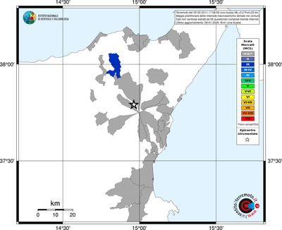 Mappa MCS - territori comuni