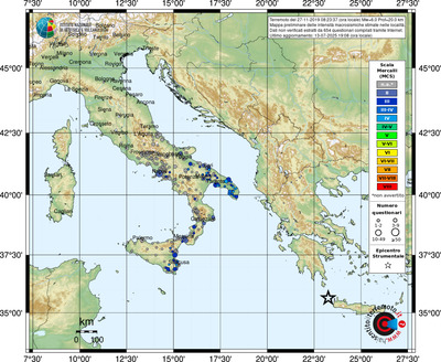 Mappa MCS - località