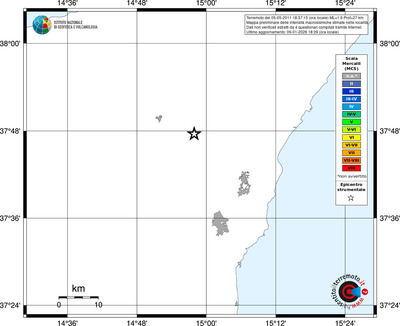 Mappa MCS - territori località