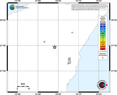 Mappa MCS - territori località
