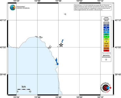 Mappa MCS - territori località