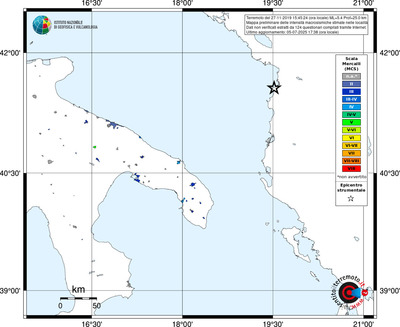 Mappa MCS - territori delle località