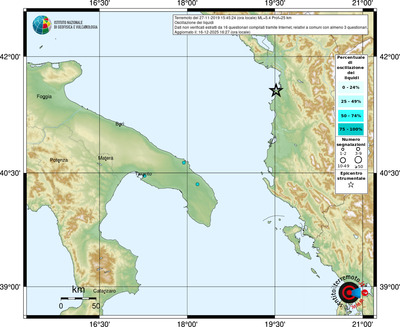 Mappa comuni con almeno 3 questionari