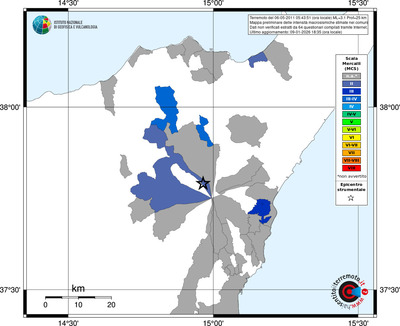 Mappa MCS - territori comuni