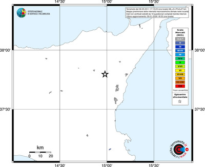 Mappa MCS - territori località