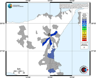 Mappa MCS - territori comuni