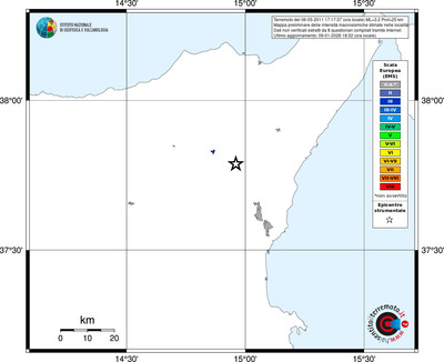 Mappa EMS - territori località