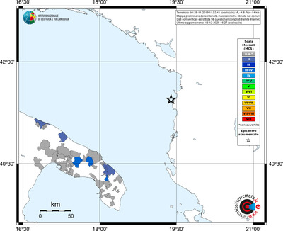 Mappa MCS - territori comuni