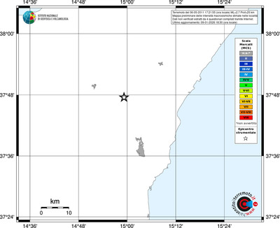 Mappa MCS - territori località