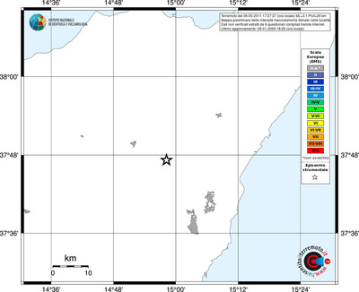 Mappa EMS - territori località