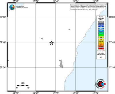 Mappa MCS - territori località